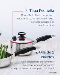 OLLA INNOVE DE 2 CUARTOS CON TAPA