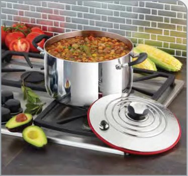 OLLA INNOVE DE 8 CUARTOS CON TAPA