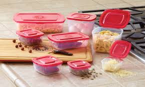 JUEGO DE 8 PIEZAS RECIPIENTES DE COMIDA
