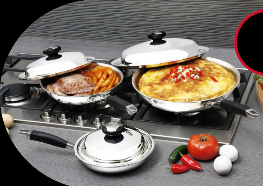 JUEGO DE SARTENES GOURMET INNOVE DE 6 PZS