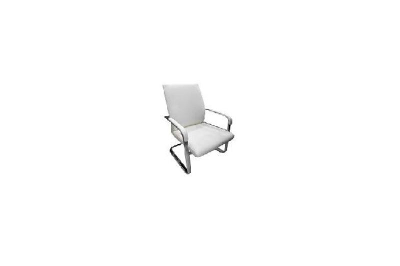 SILLA DE ESPERA LUNA BLANCO 90056D