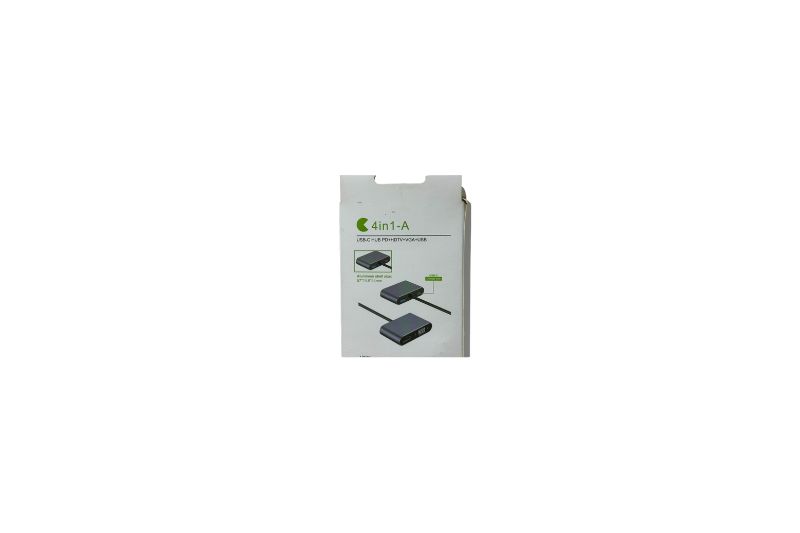 HUB TIPO C 4 EN 1 VGA HDMI TYPE CON USB 3