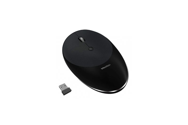 MOUSE WIRELESS USB SILENT GRIS 2 4GHZ