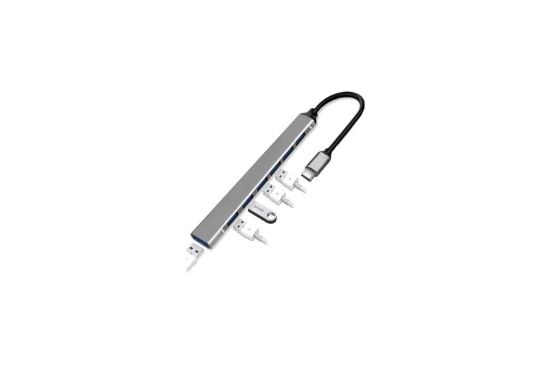 HUB TIPO C 7 PUERTOS USB 3 0