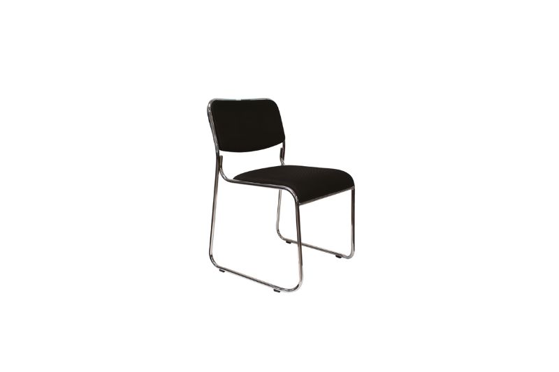 SILLA ESPERA STARKEN BLACK DE TELA MALL
