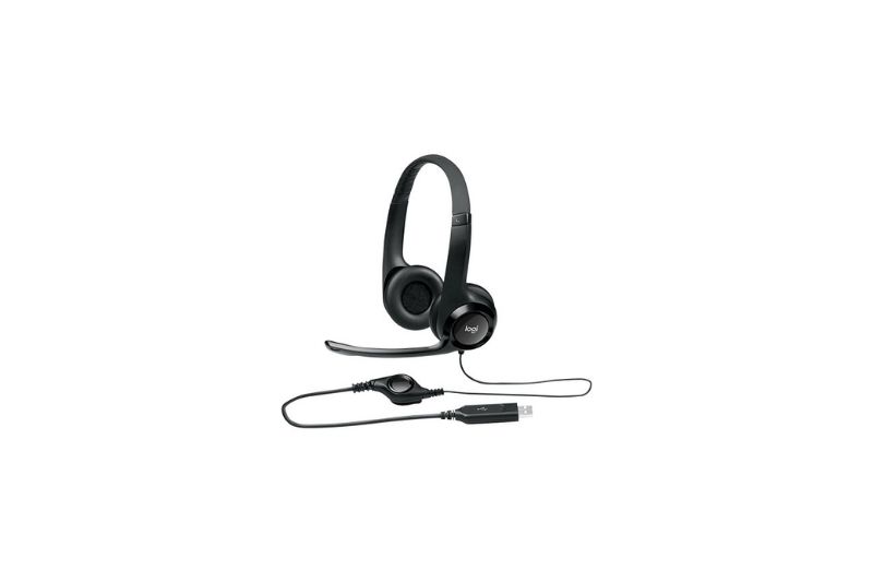 AUDIFONO HEADSET LOGITECH STEREO USB  H390