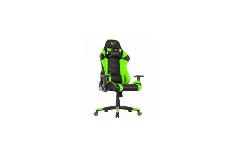 SILLA HAVIT GAMING  MODELO GC932 NEGRA CON VERDE