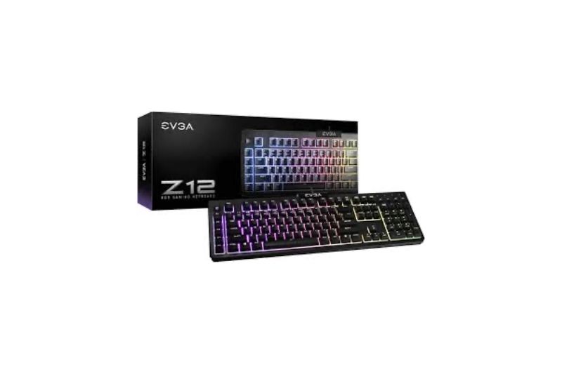TECLADO EVGA Z12 GAMING RGB BACKLIT