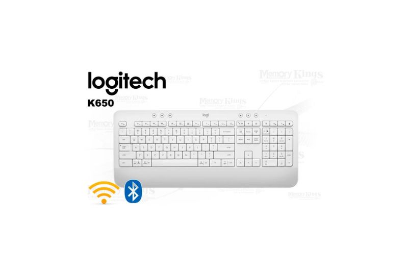 TECLADO LOGITECH MX K650 WIRELESS WHITE