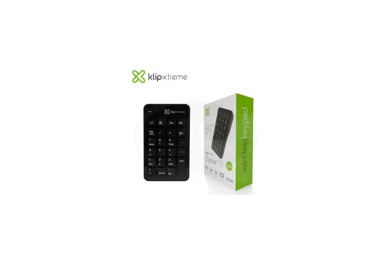 TECLADO KLIP X NUMERICO ZYPHER WIRELESS