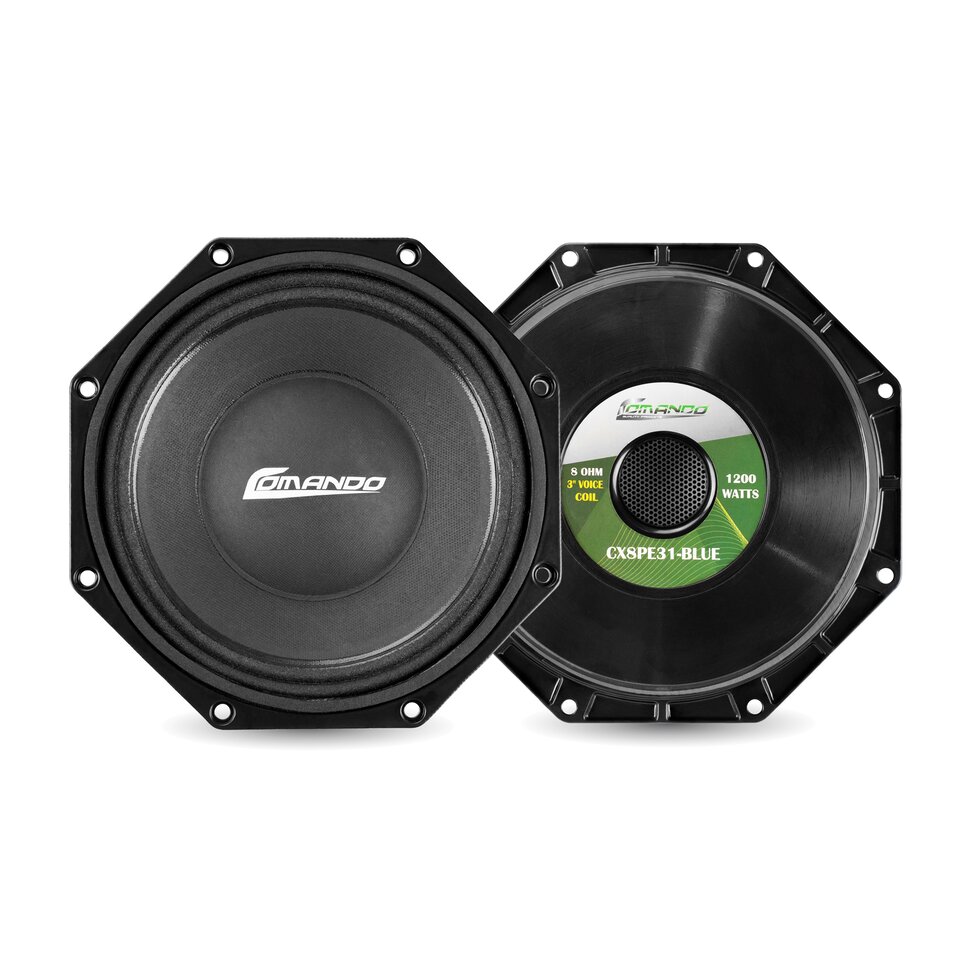BOCINA COMANDO 8PUL OCTAGONAL 1500W