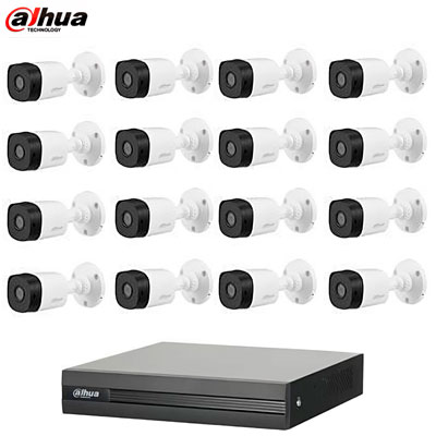 COMBO SISTEMA CAMARAS 16 CAM 1080 MP HD CON INSTALACION INCLUIDA