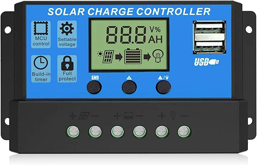 CONTROLADOR DE PANELES 20 AMP