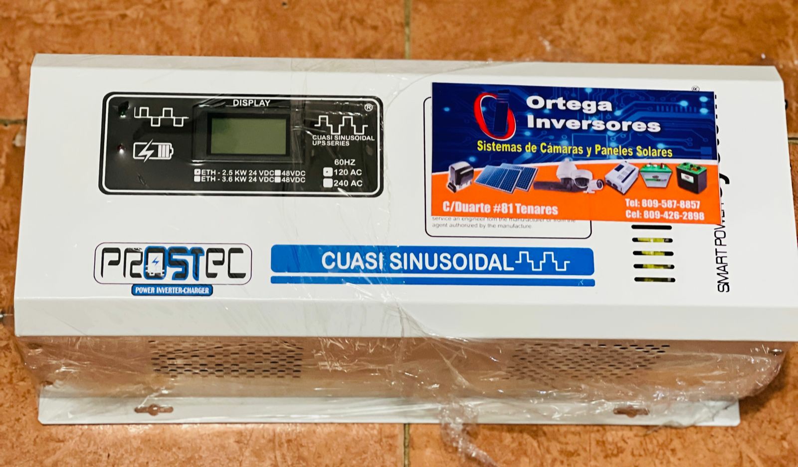 INVERSOR PROSTEC 3,6K 24V SIN INSTALACION CON GARANTIA