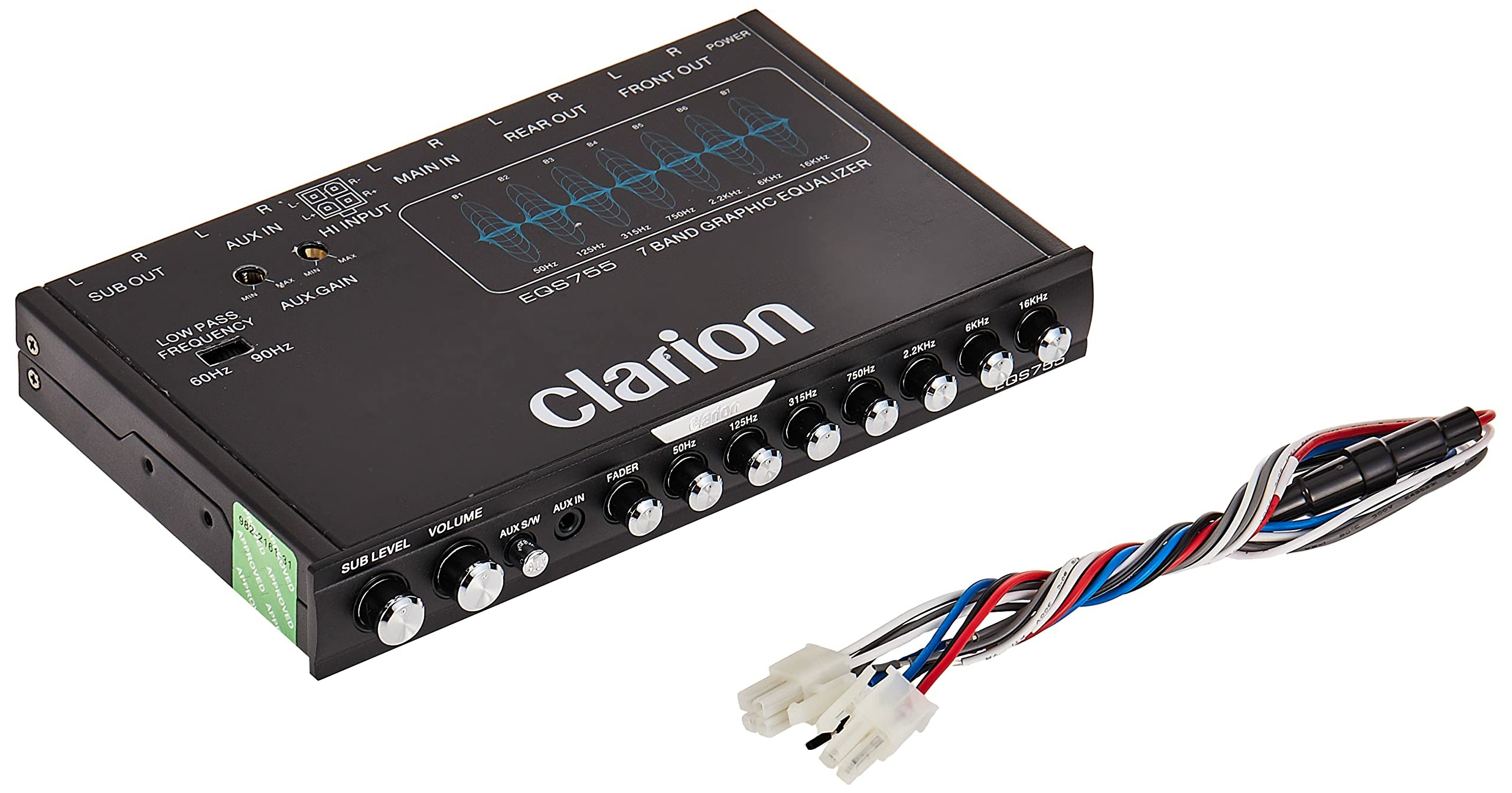 PRE CUALISADOR CLARION 7 V