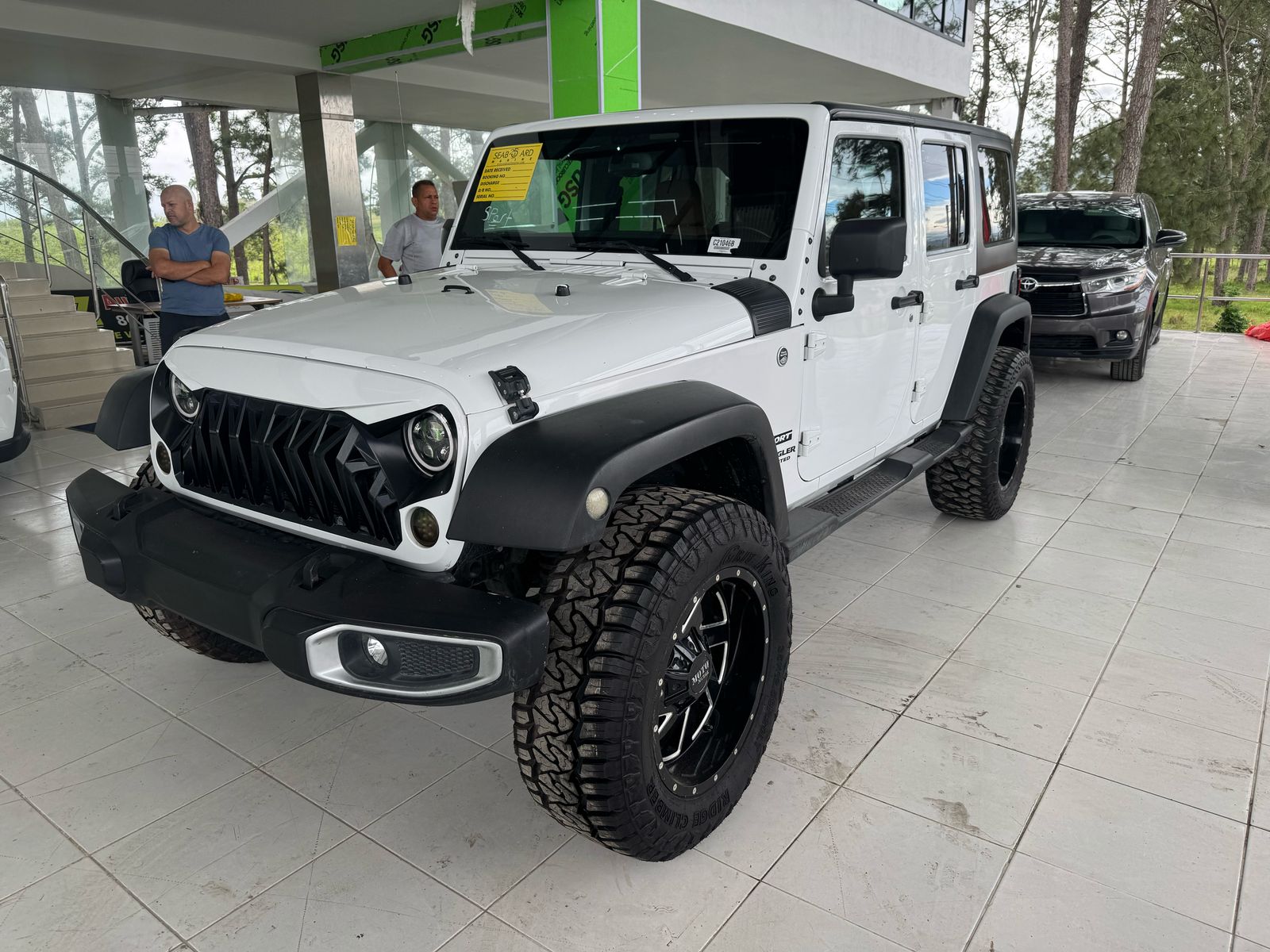 JEEP WRANGLER UNLIMITED SPORT 2016 BLANCO