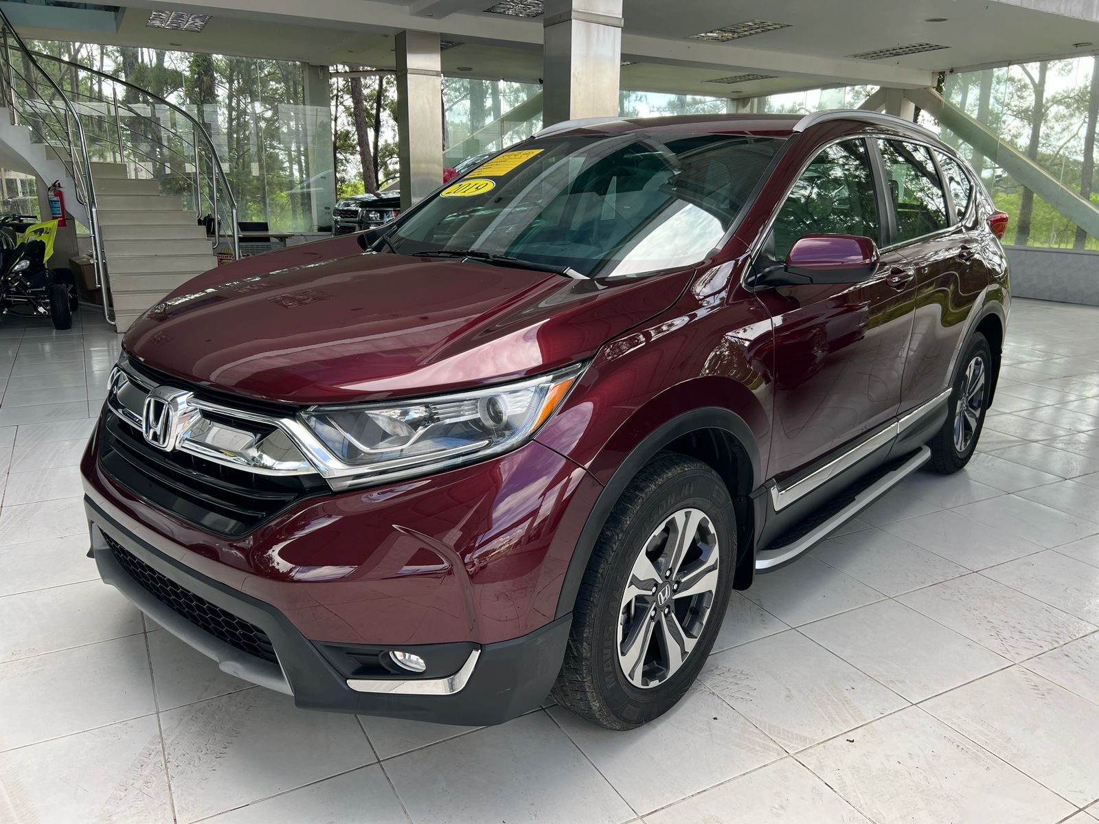 HONDA CRV LX 2019 ROJO