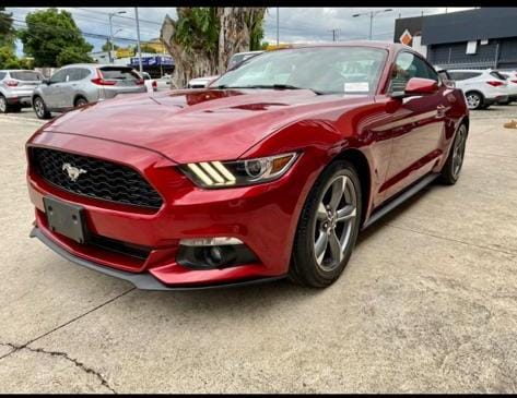 Ford Mustang Rojo Vino 2016