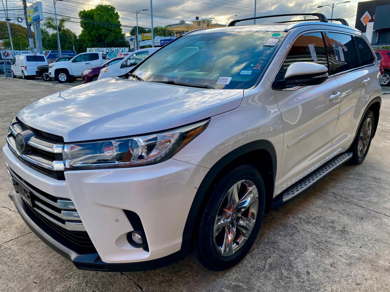 Toyota Highlander Limited Platinun 2019 Blanco