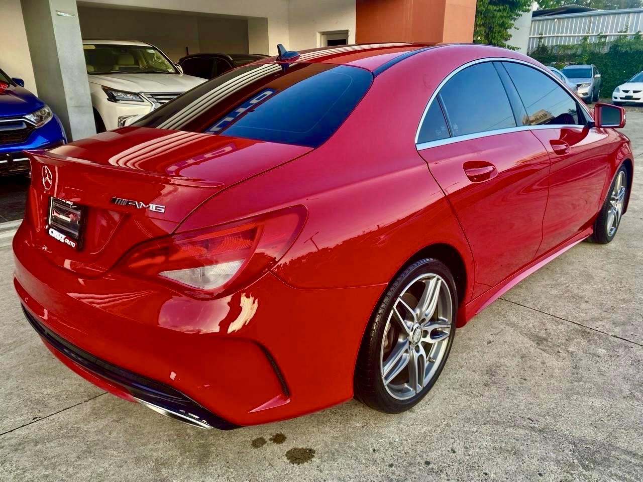 Mercedes Benz  Cla 250 2018 Rojo