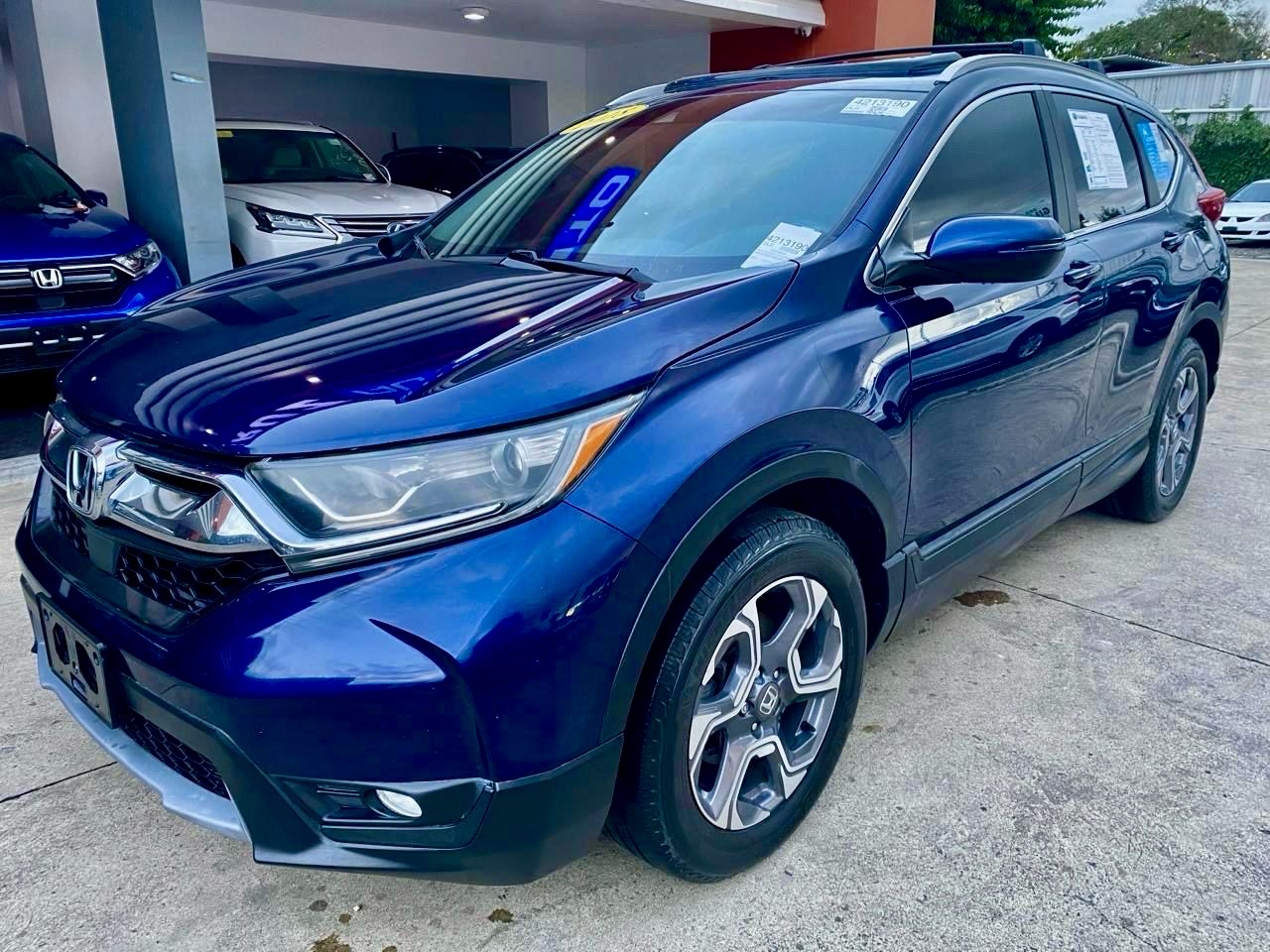Honda Crv EXL 2018 4x2 Azul